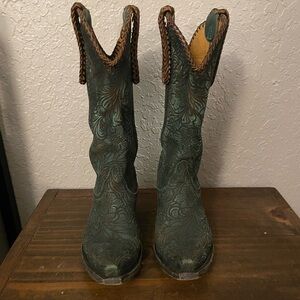 Old Gringo Tan and Brown Leather Boots